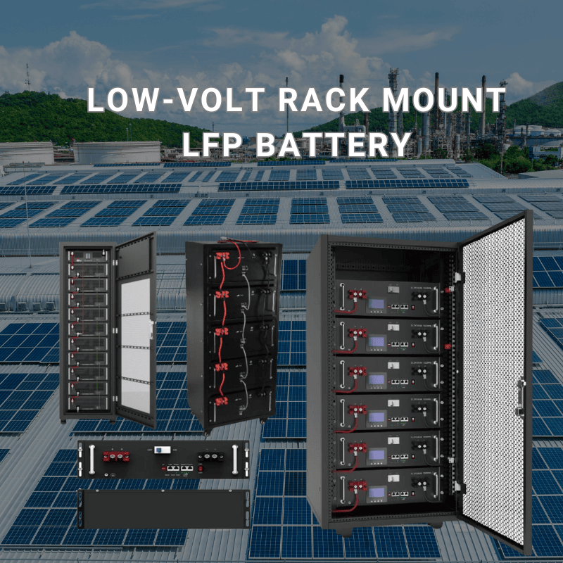 solarctrl product low volt rack mount lfp battery