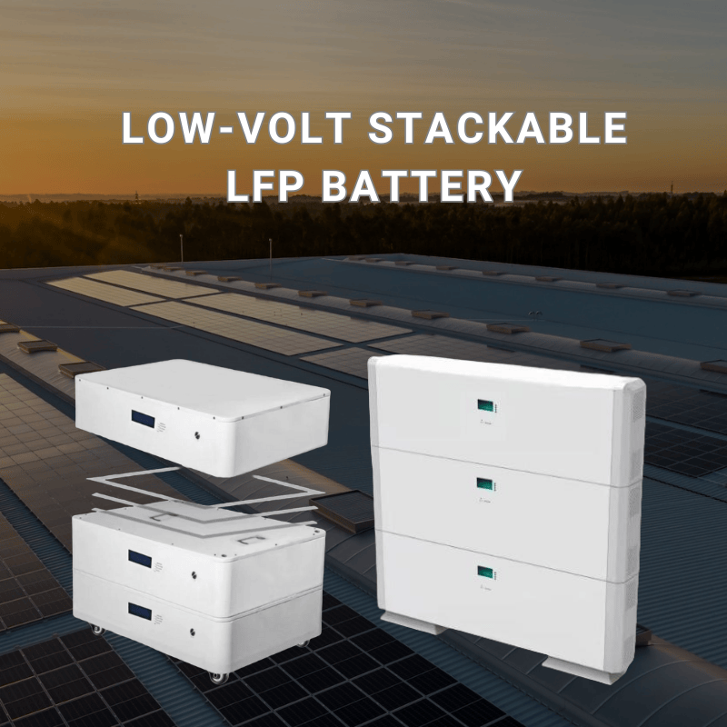 solarctrl product low volt stackable lfp battery