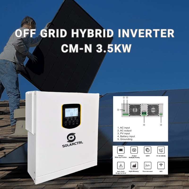 solarctrl product off grid hybrid inverter cm n 3.5kw