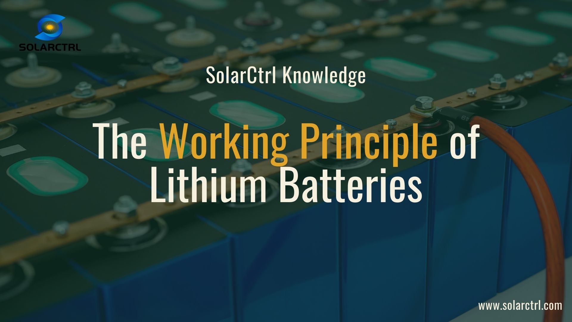 the working principle of lithium batteries