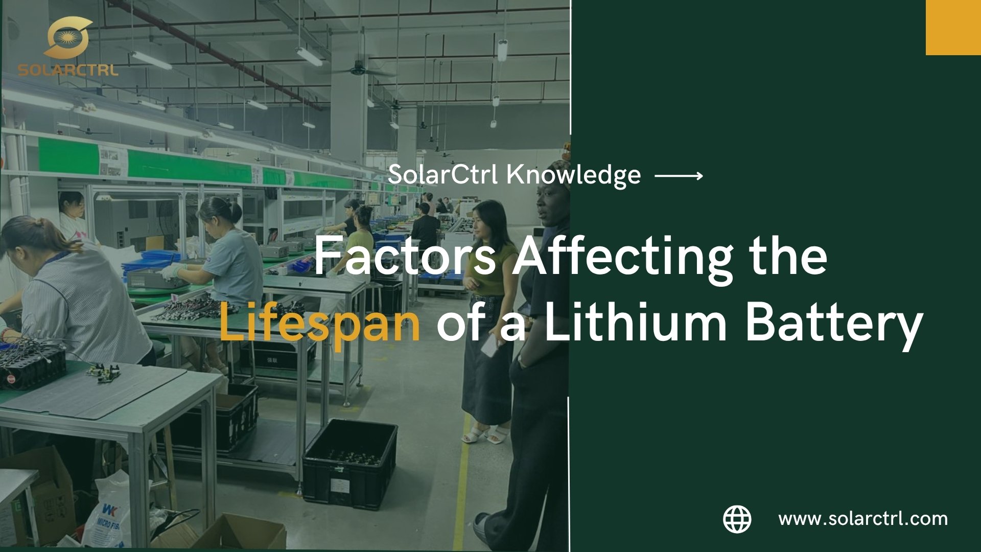 factors affecting the lifespan of a lithium battery
