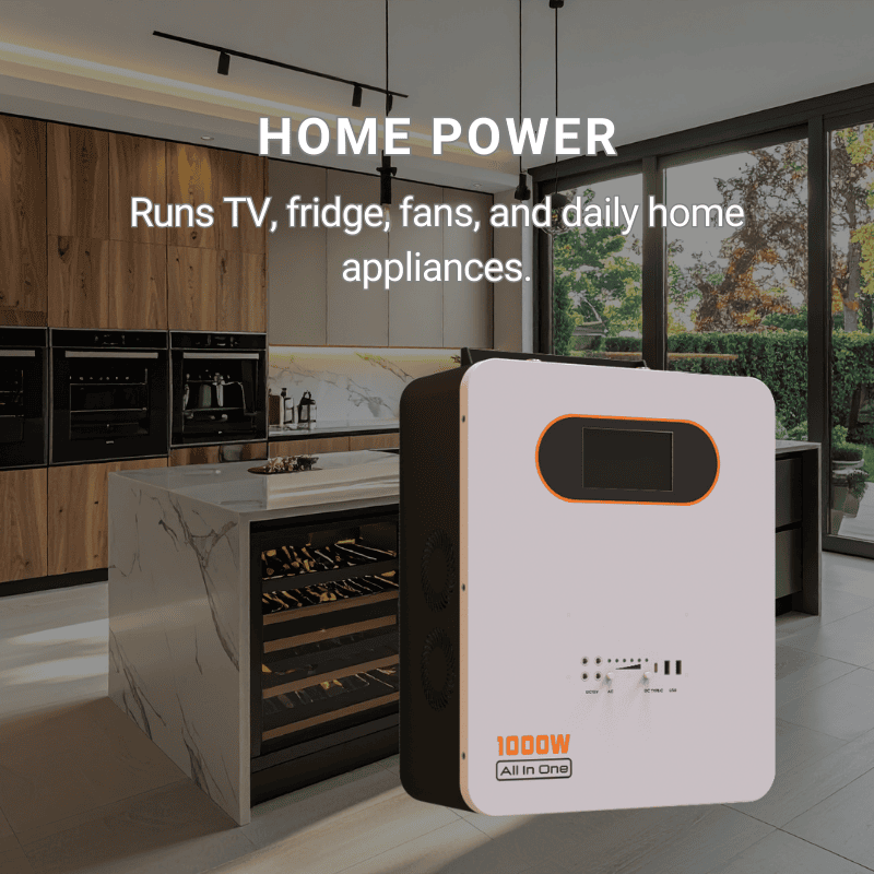 solarctrl portable power station product 1000w home power