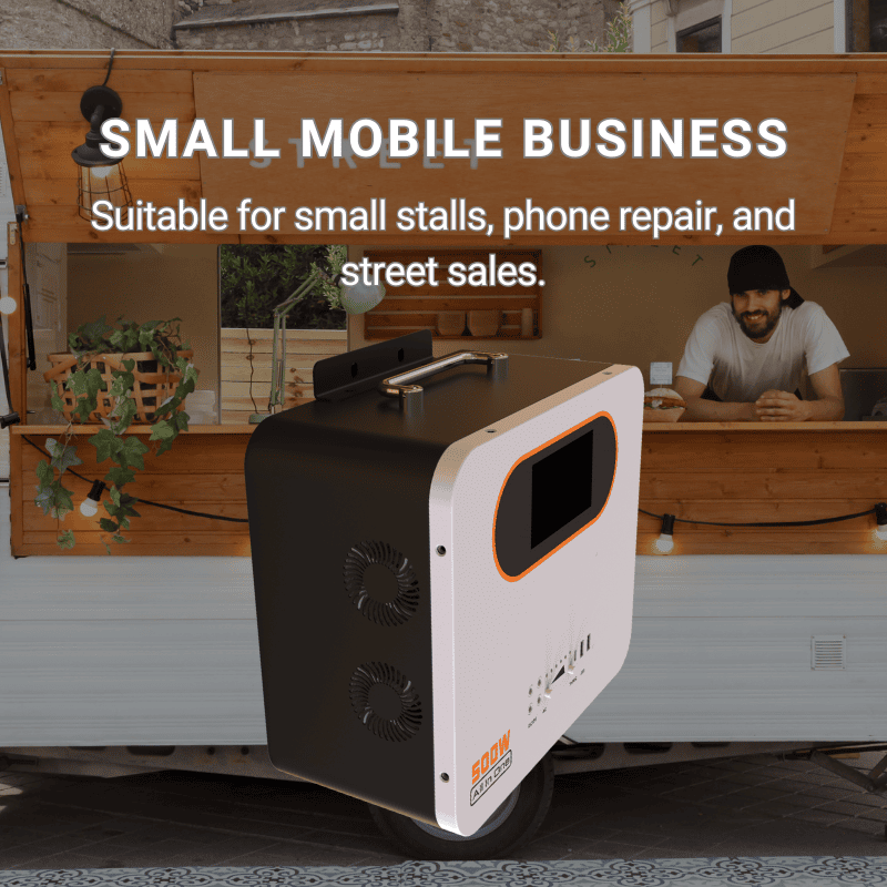 solarctrl portable power station product 500w mobile business
