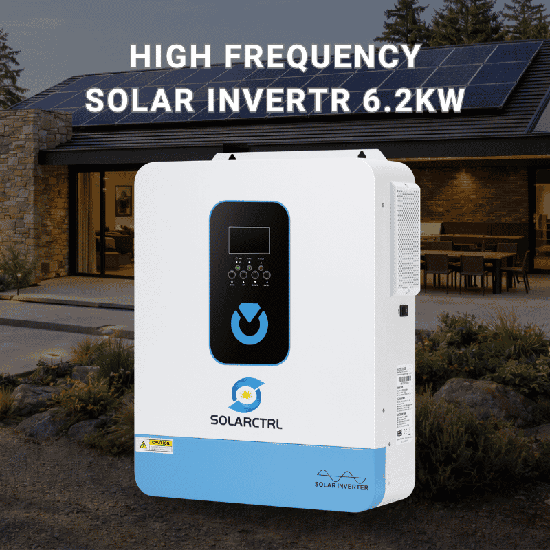 solarctrl high frequency solar invertr 6.2kw